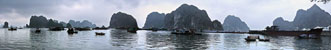 Panorama du port de Hongai - Photos du Vietnam