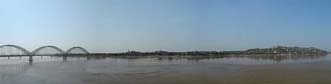 Panorama de Sagaing sur les rives de l'Irrawaddy - Myanmar